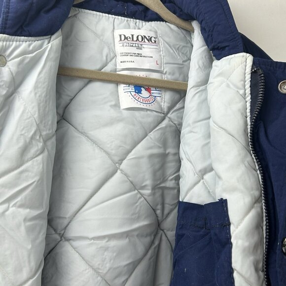 Vintage DeLong Minnesota Twins Men’s Small/ Youth Large Puffer Jacket Bomber USA - Picture 11 of 16
